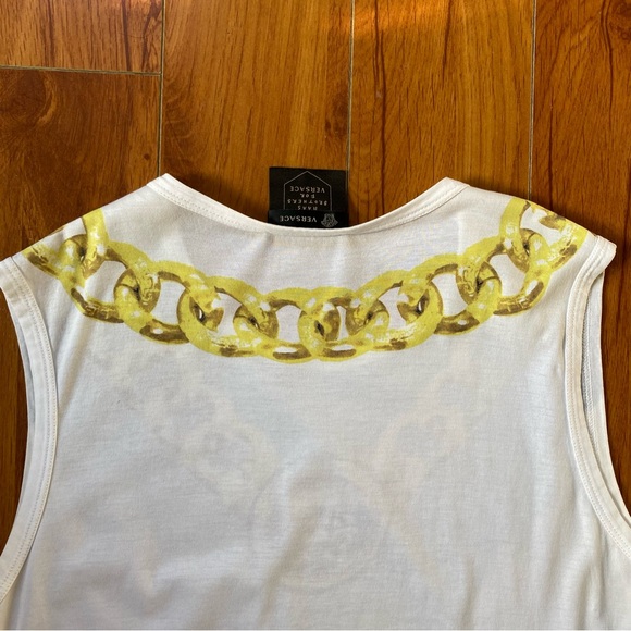 Versace Medusa Chain Printed Tank Top - Picture 4 of 6